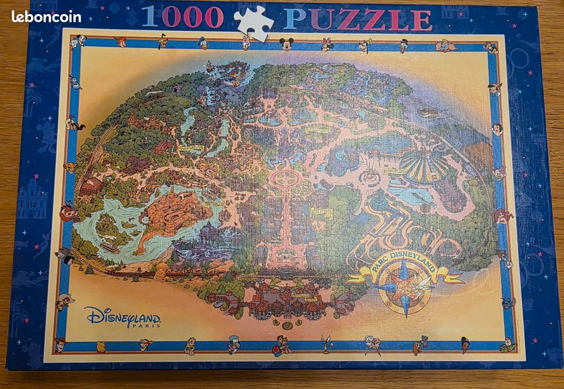 Puzzle 1000 pièces Disneyland Paris (image 1)