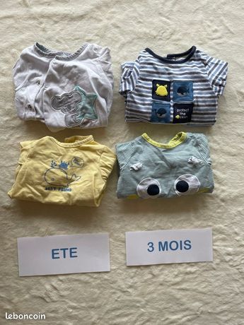 Lot De 6 Vêtements Bébé Garçon 18-24 Mois (81/86 Cm) Coton - Occasion Très Bon État