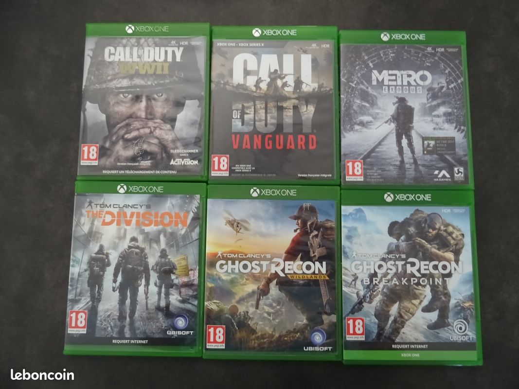 Jeux xbox lot jeux tir guerre (image 1)