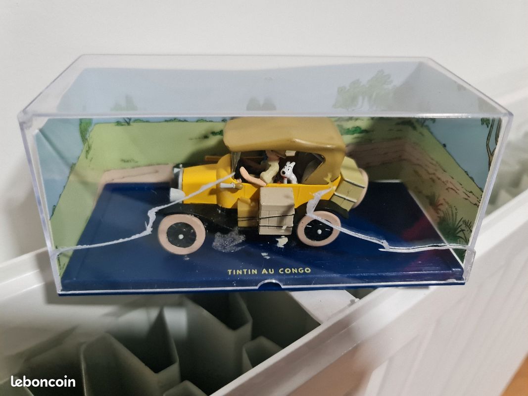 Véhicules de collection Tintin au 1/12