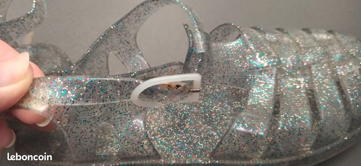 Chaussures méduses plage paillettes (image 7)