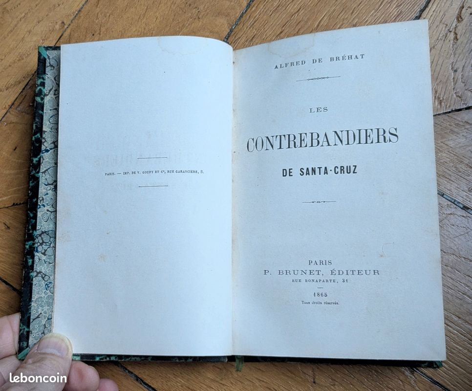 Les contrebandiers de Santa Cruz, Alfred de Brehat (Alfred Guézenec) (image 1)