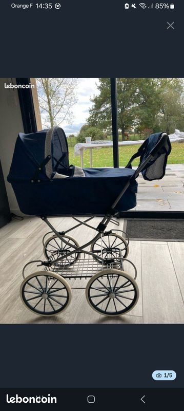 Landau fille poupon Elegance en très bon état Jeux Jouets