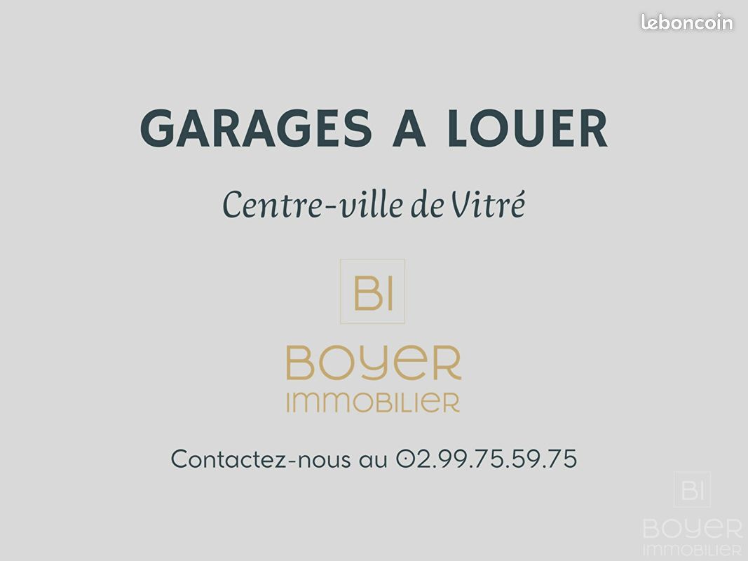 Parking/box VITRE · à Vitré · 90 €/mois