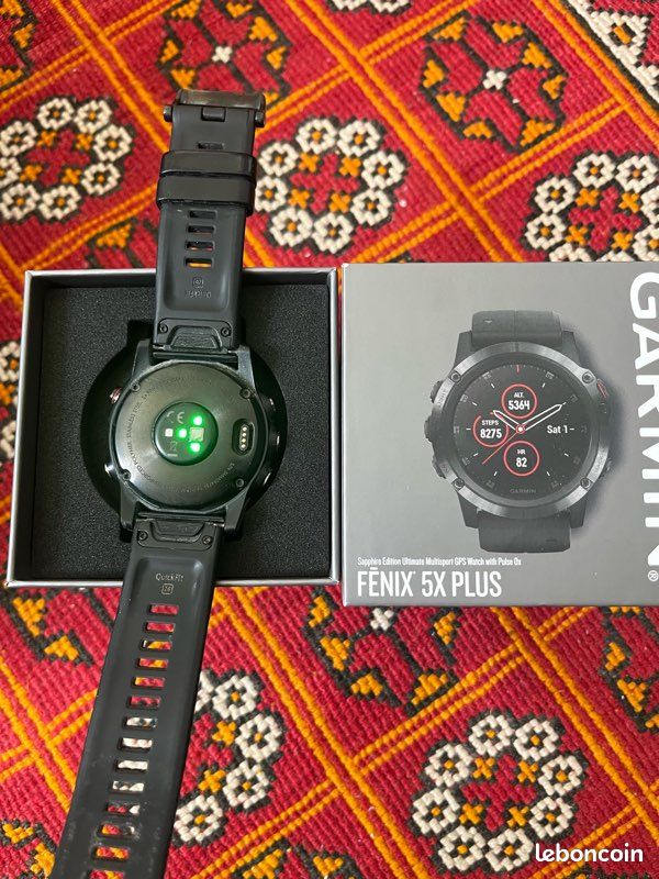 Montre cardio GPS Garmin Fenix 5 X plus + (image 2)