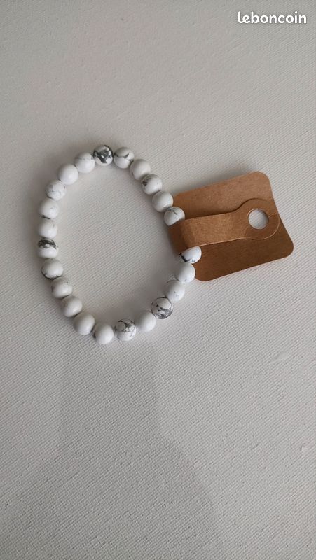 Bracelet énergétique howlite (image 2)