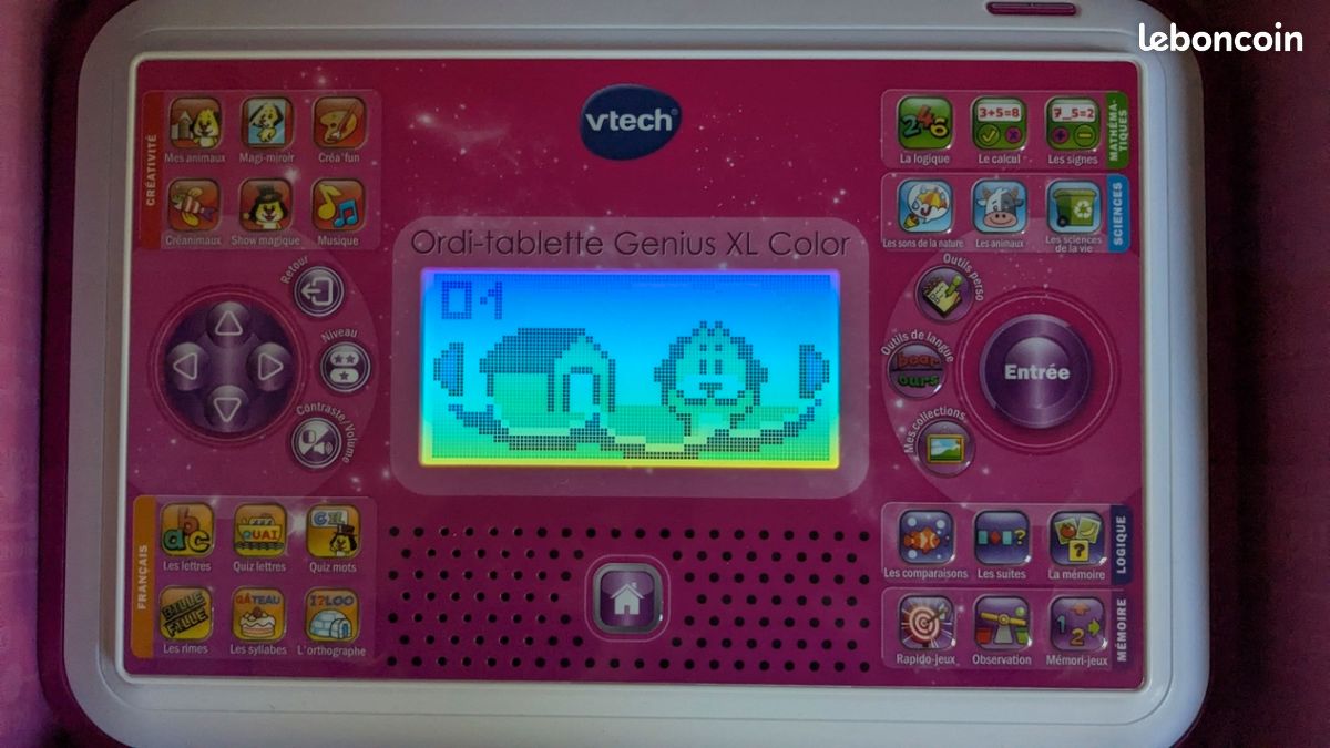 Ordi-tablette Genius XL Color rose (image 2)