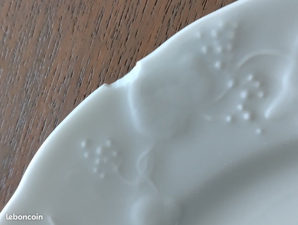 Ensemble de 6 assiettes à fromage Lierre Sauvage (image 9)