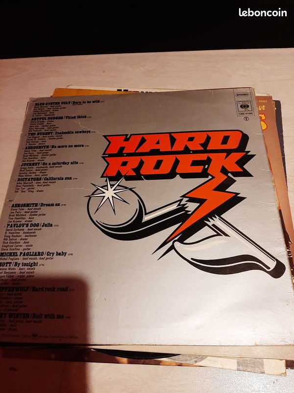 Vinyle hard rock (image 2)