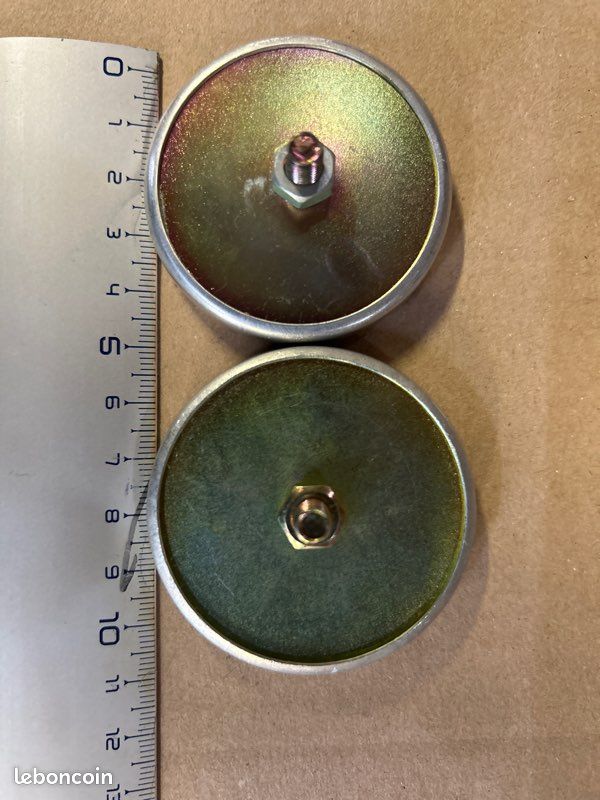 CATADIOPTRE/REFLECTEUR ANCIEN 1930'S aluminium/verre (no soubitez cibie jos) EUR 40,00 - DE