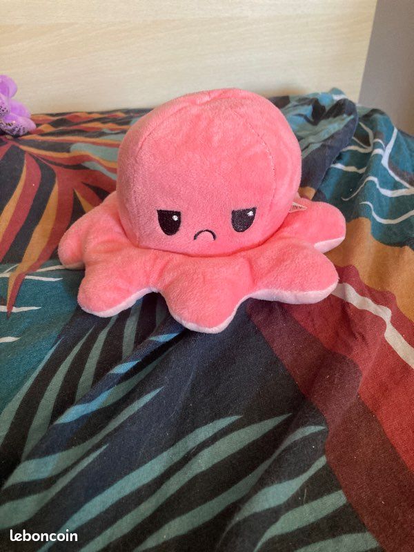 Peluche poulpe qui change de visage (image 6)