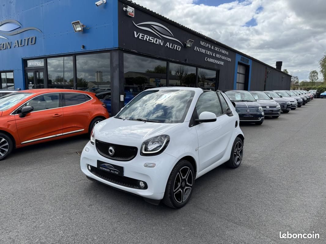 Smart ForTwo Cabriolet 90 PRIME GPS LED CUIR CLIM BVA (image 1)