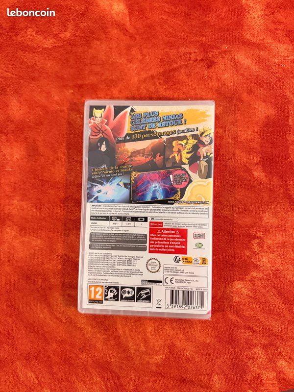 Jeux Nintendo switch Naruto X boruto Ultimate ninja Storm connection (image 2)