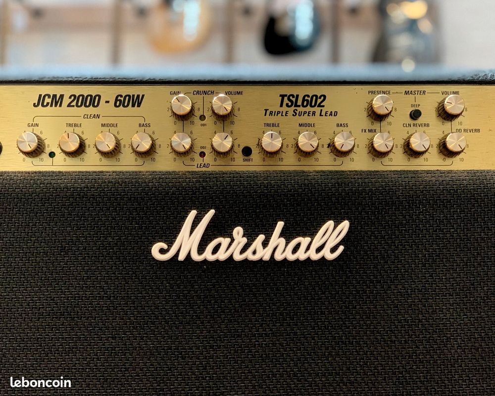 Marshall JCM2000 SIGNATURE TOUT LAMPE 60W TRIPLE SUPER LEAD AVEC FOOTSWITCH 5 CANAUX (image 2)