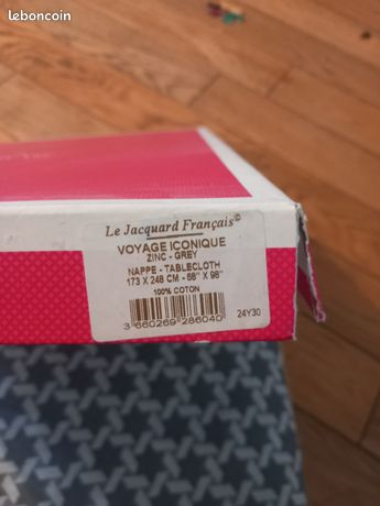 Coated tablecloth Voyage Iconique Cotton | Le Jacquard Français