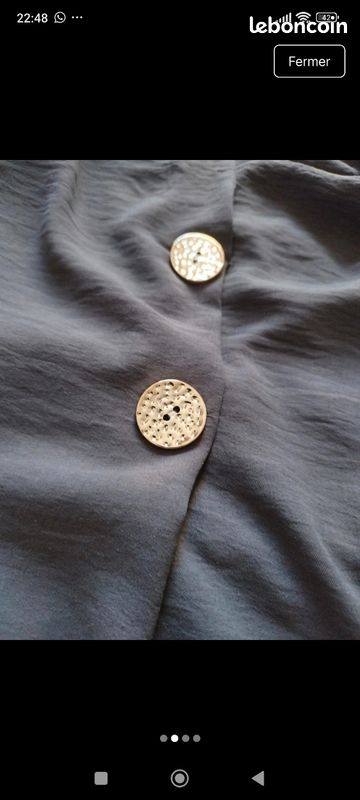 Ensemble pantalon tunique gris anthracite (image 3)