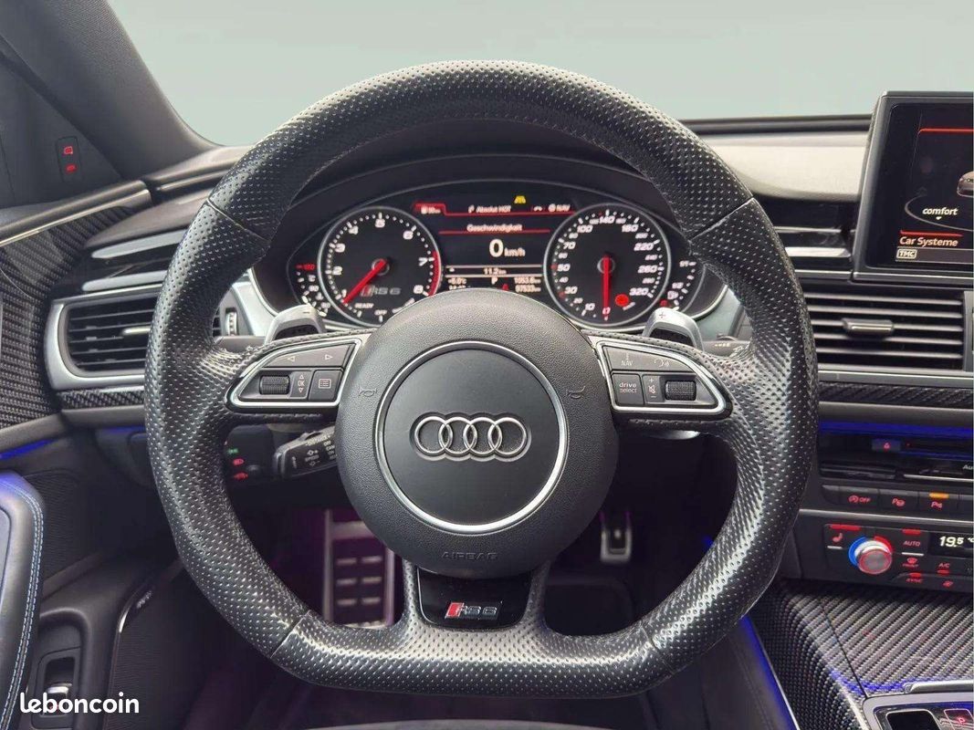 Audi RS6 Avant Performance * 605 ch * Quattro * Caméra 360 * Toit Pano * ACC (image 15)