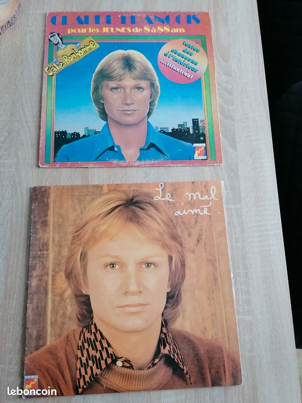 33tours x2 Claude François (image 1)