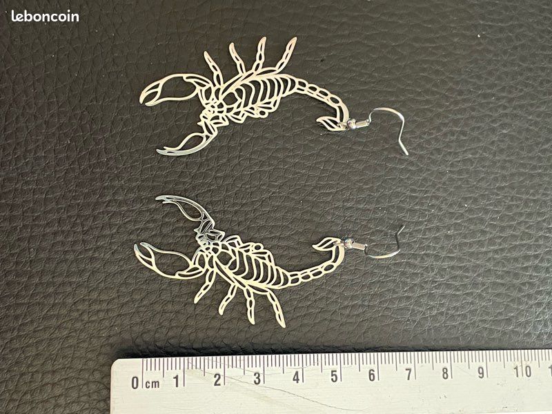 Boucle d’oreille en acier inoxydable (image 3)