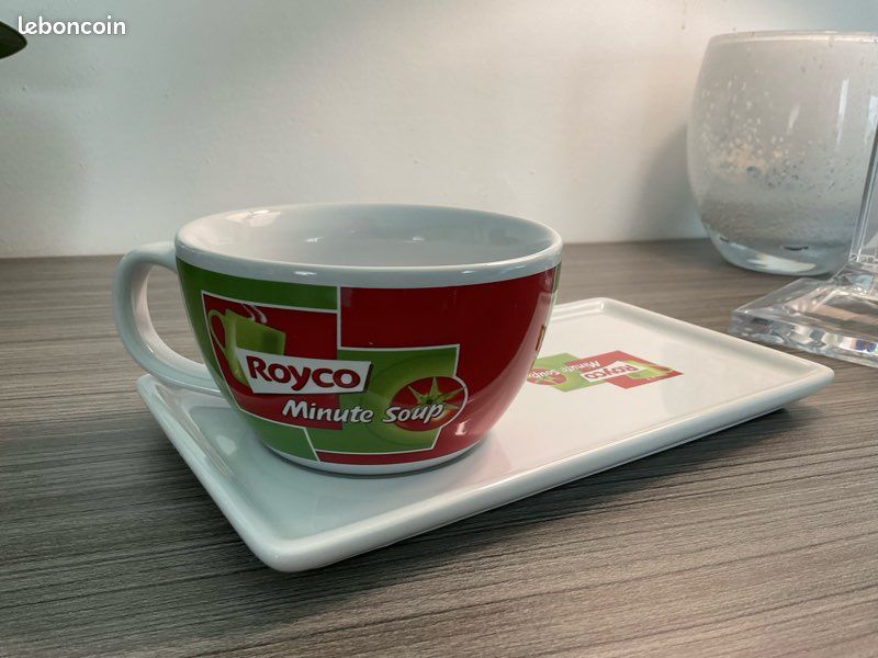 Tasse à Café Et Soupe Vintage Royco - Modèle Beefeater AS0173 - Neuf - Cadeau Rétro