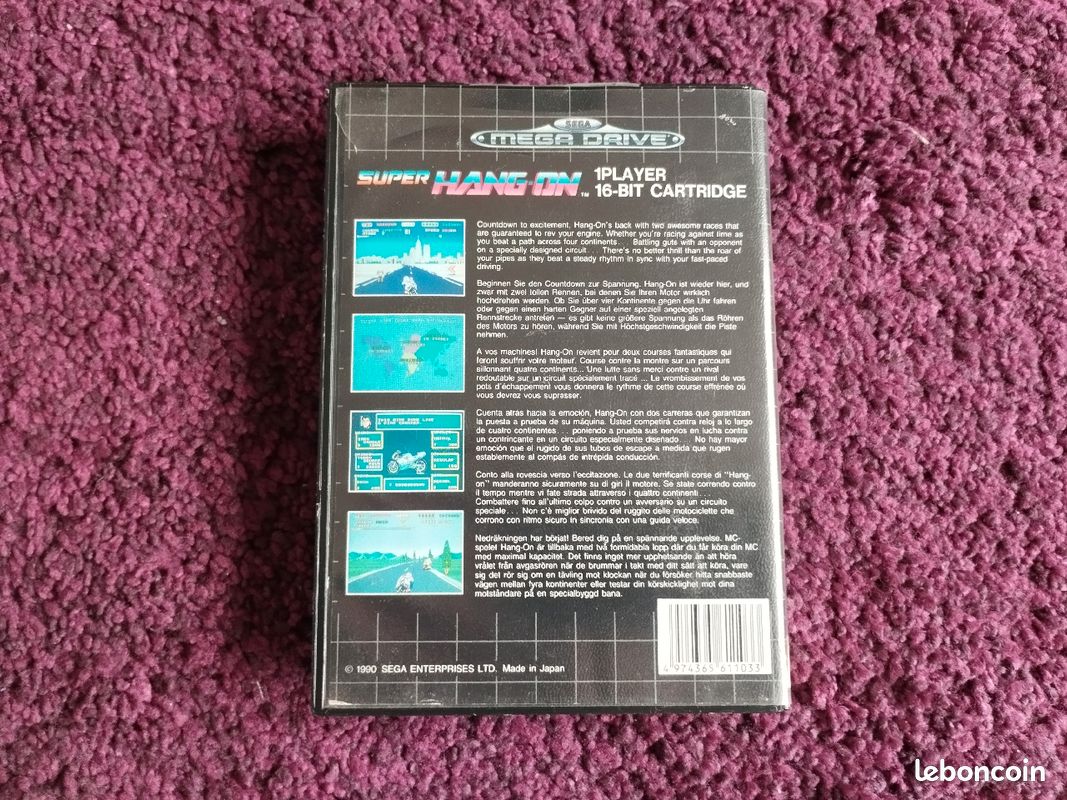 Super Hang On sur Sega Megadrive (image 2)