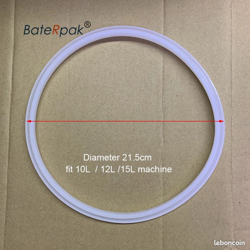 Lot De 4 Joints Silicone Alimentaire Pour Piston De Broyeur à Saucisses Cabela's 20/30 Lbs - 7.5"