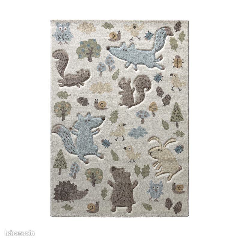Tapis pour chambre enfant Sigikid Forest Multicolore 200x290 (image 1)