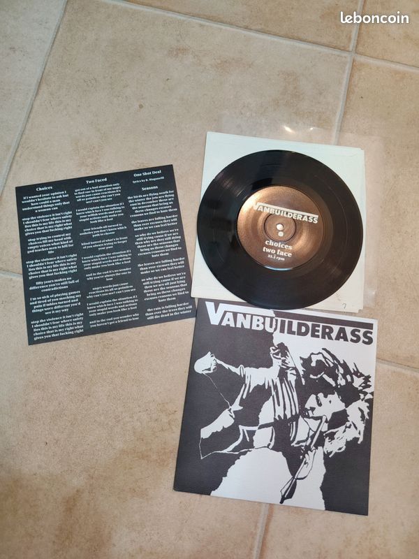 Vinyle 7" EP Vanbuilderass – Vanbuilderass 1995 (image 1)