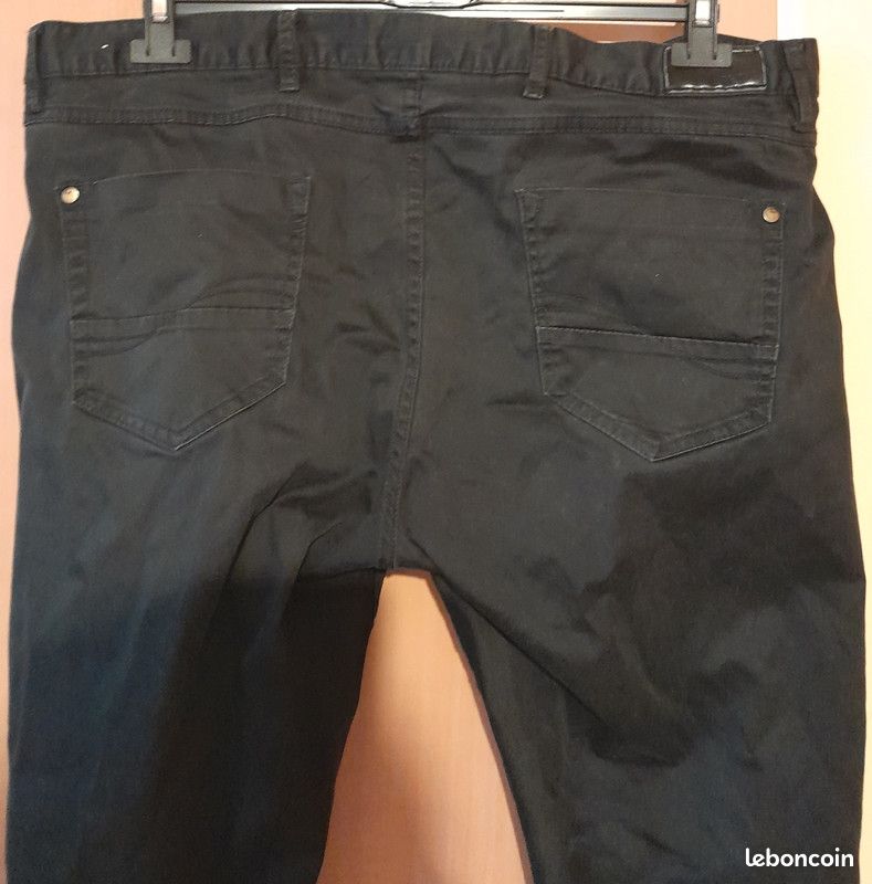 Pantalon jean noir Celio, Jean noir Celio unisexe, Pantalon Celio noir, Pantalon jean (image 4)