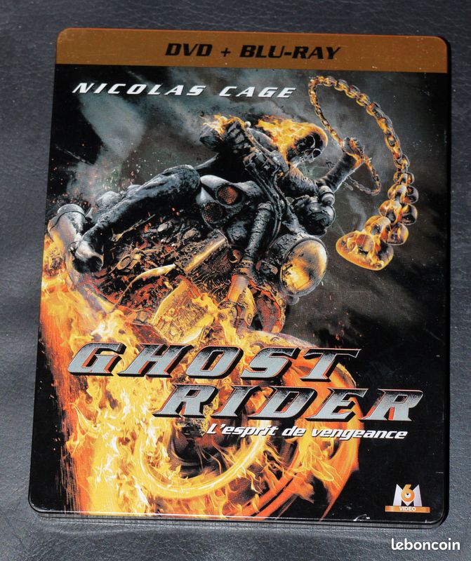 Ghost Rider - L'Esprit de Vengeance steelbook blu-ray - DVD - Films