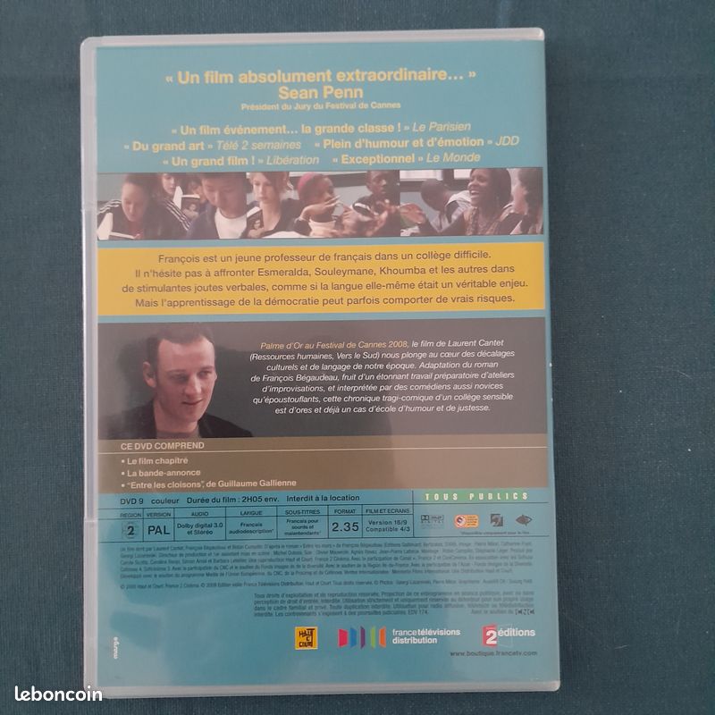 DVD Entre les murs (image 2)