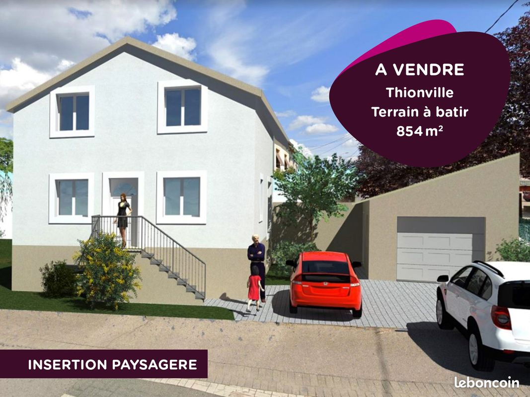 Terrain 854 m² · à Thionville · 854 m² · 160 000 €