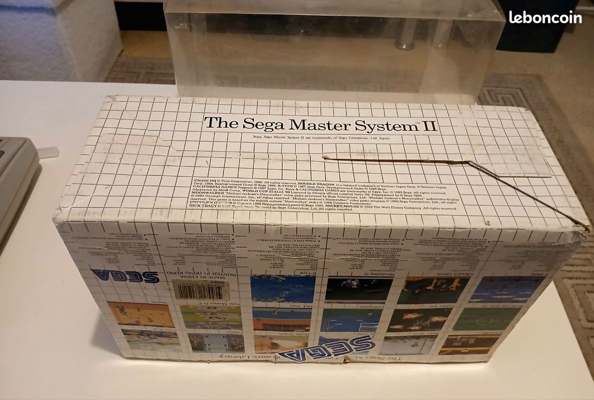 Boîte Vide Pour Sega Master System II - Pack Alex Kidd - Occasion