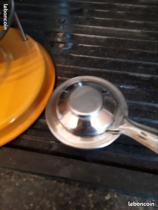 Appareil à fondue en céramique jaune moutarde S_decor France 31 (image 3)