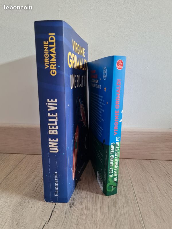 Lot livres virginie grimaldi (image 10)