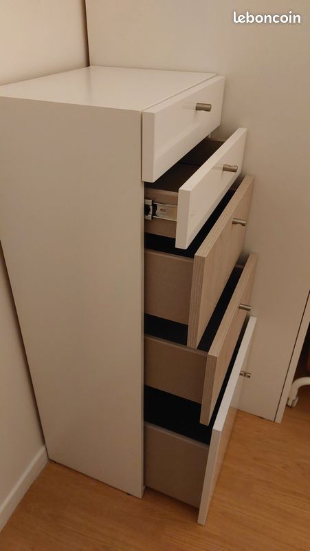 Dressing complet Armoires & Commodes Spaceo Leroy Merlin – Excellent État (image 17)