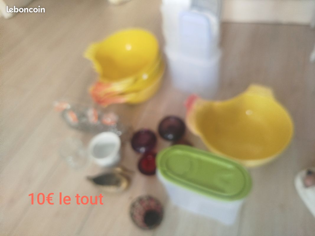Gros lot vaisselle bougeoirs etc (image 2)