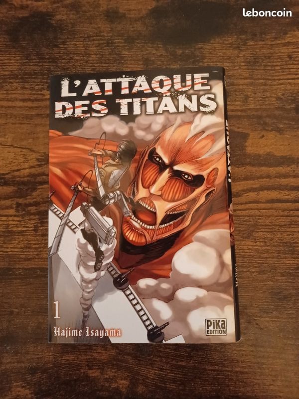 Tome 1 et 2 de l'attaque des titans (image 1)
