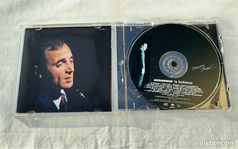 Cd Charles Aznavour LA BOHÈME (image 3)