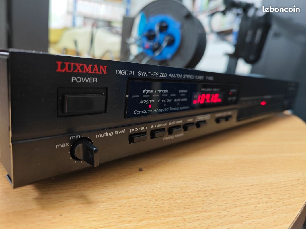 Tuner FM LuxMan T102 L D'occasion – Excellente Qualité Sonore