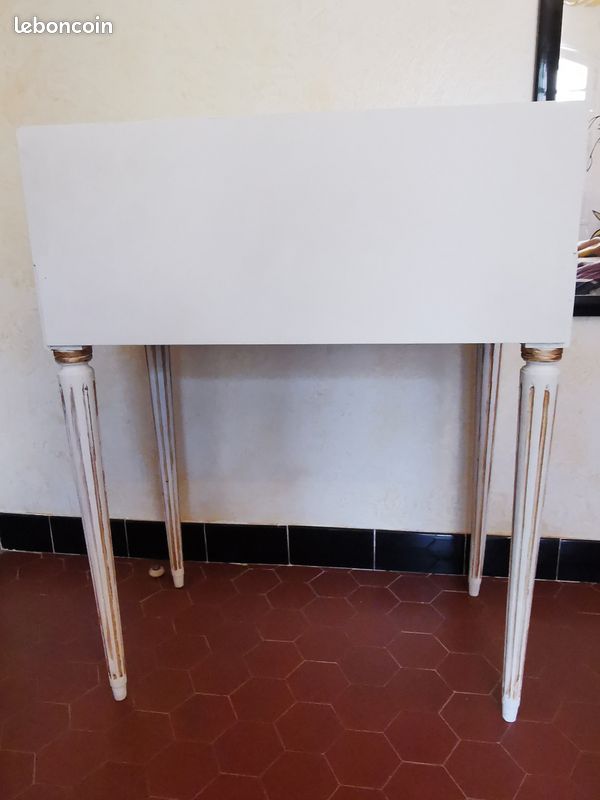 Bureau imitation vintage relooké (image 7)
