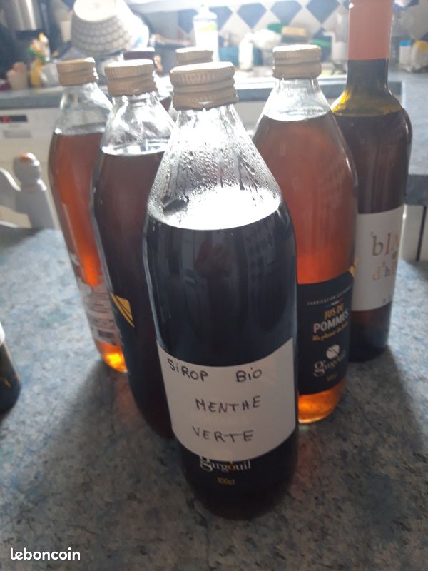 Sirop de menthe verte bio, maison (image 1)