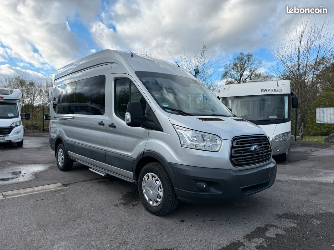 PROMO Transit tdci 130 cv 𝟗 𝒑𝒍𝒂𝒄𝒆𝒔 L3H3 ( visio et livraison possible ) (image 1)