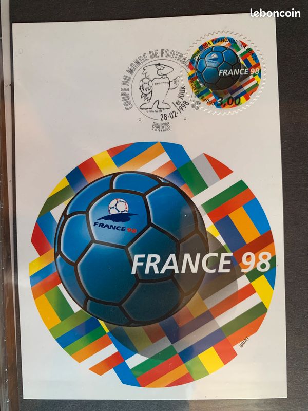 Ballon de foot coupe du monde 1998 : Achat occasion | Jouets d'activité et Montessori EQUIPE DE FRANCE Bon état