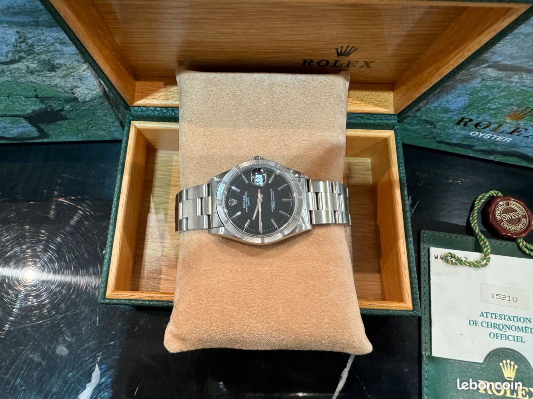 Rolex Oyster Perpetual Date 15210 - Full Set 1995 (image 8)