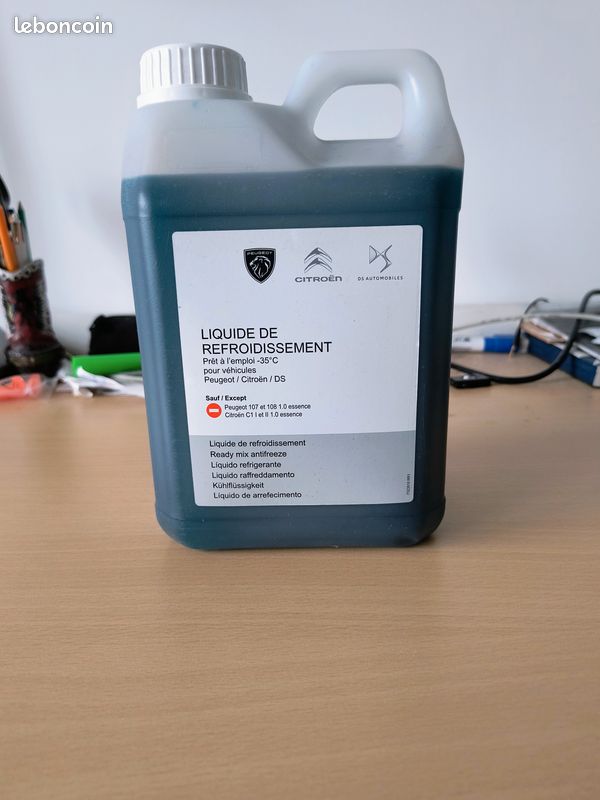Liquide de refroidissement PEUGEOT / CITROEN / DS - quipement auto