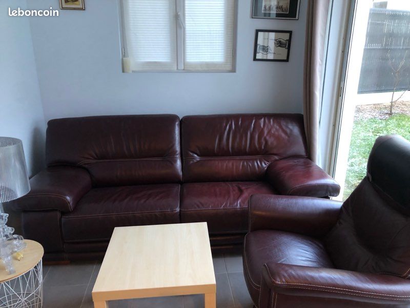 Salon en cuir (image 1)