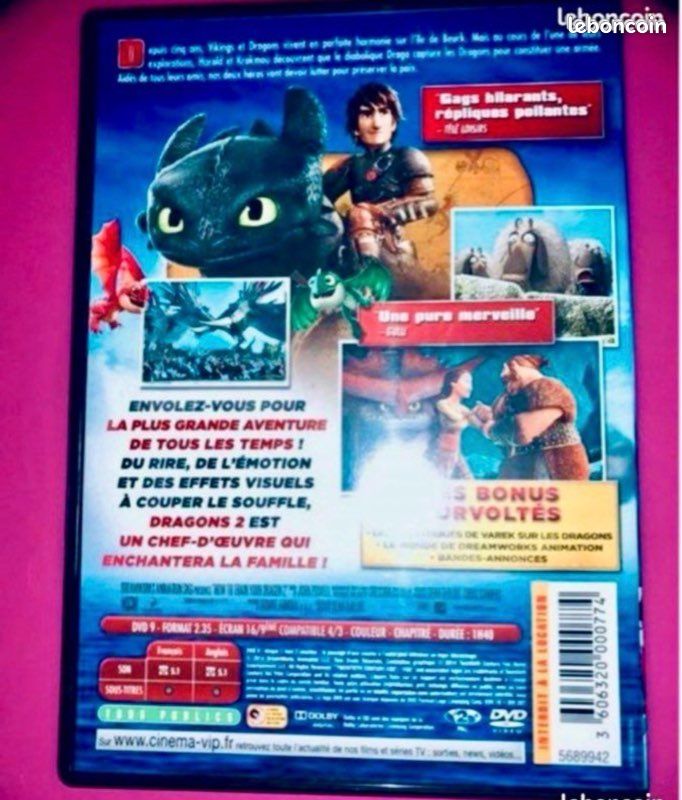 Dvd Dragons 2 2014 (image 4)