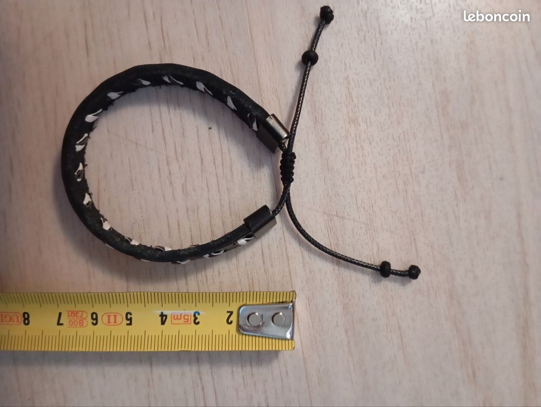 Bracelet noir grec (image 4)