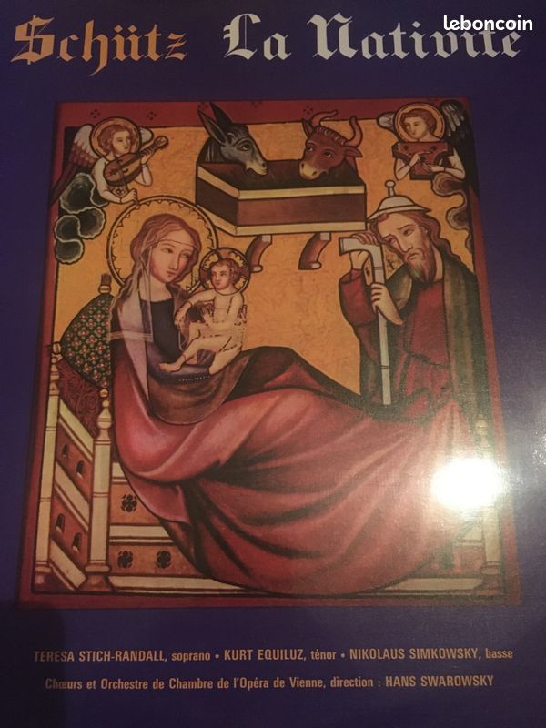 Vinyle Heinrich Schütz - La Nativité (image 1)